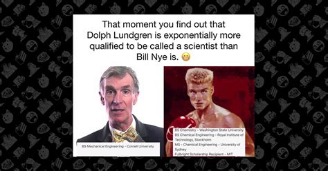 Does Dolph Lundgren Have Multiple Scientific .